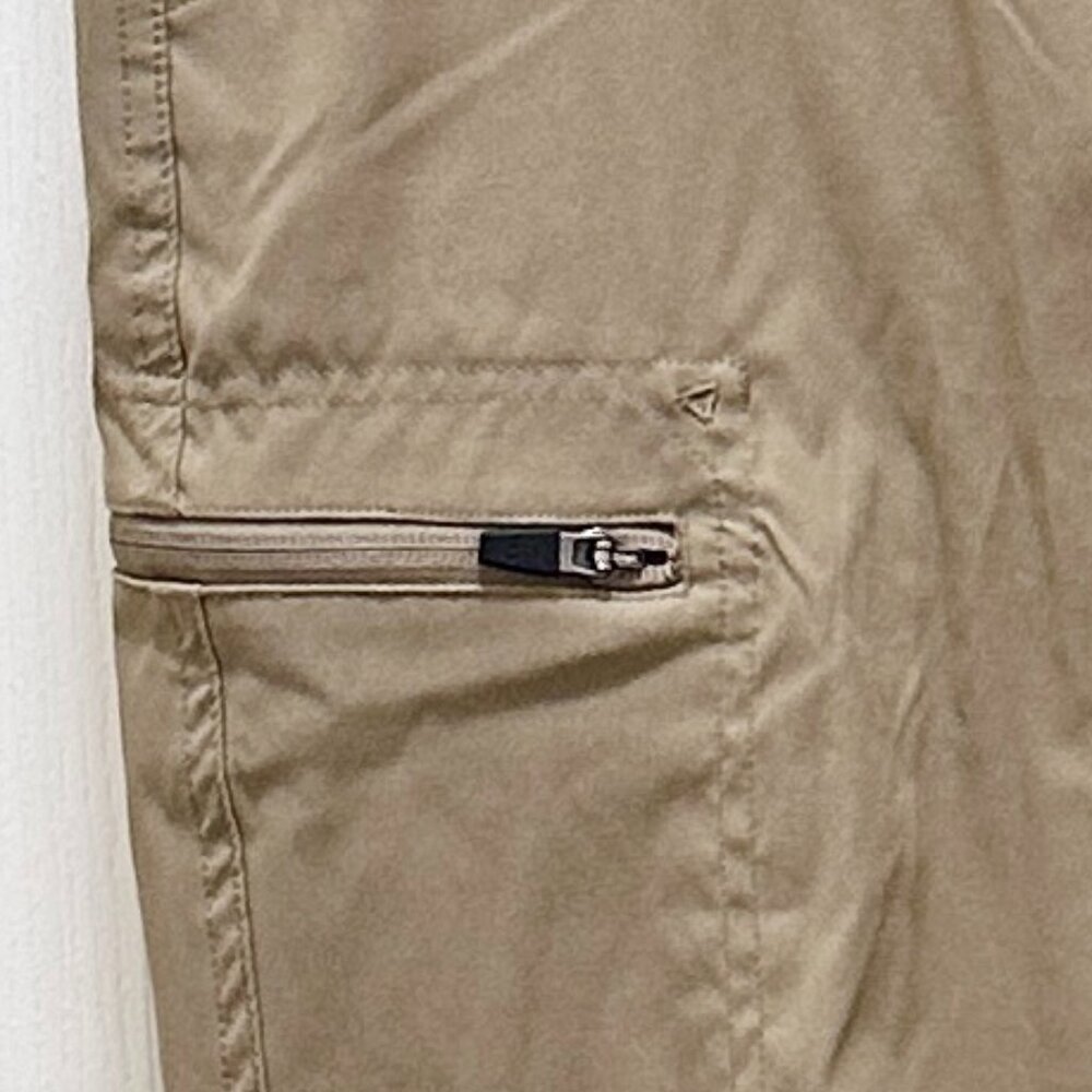 Eddie Bauer Men's Rainier Fleece Lined Pant Size 40X32 Tan Stretch Fit (NEW) - Picture 4 of 16